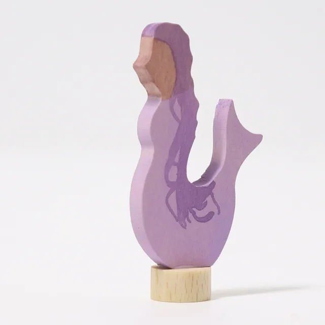 Grimm's Sirena Lilla figura in legno 6 cm dipinta a mano