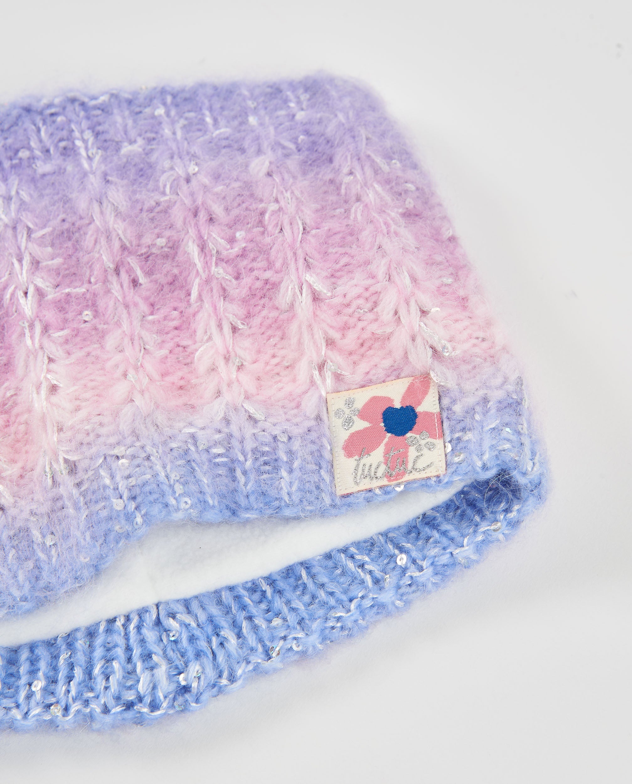 Tuc tuc set cappello e scaldacollo bambina rosa