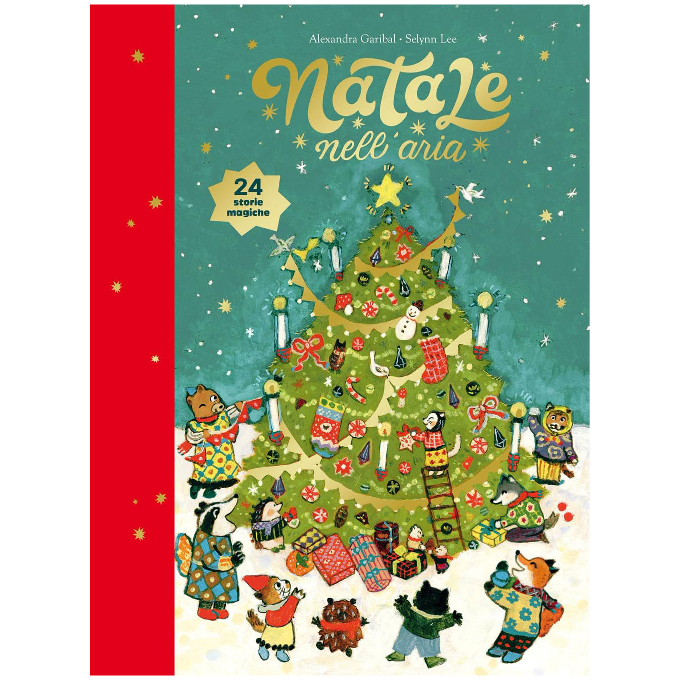 Emme Edizioni Natale nell'aria libro bambini 24 storie da 5 anni