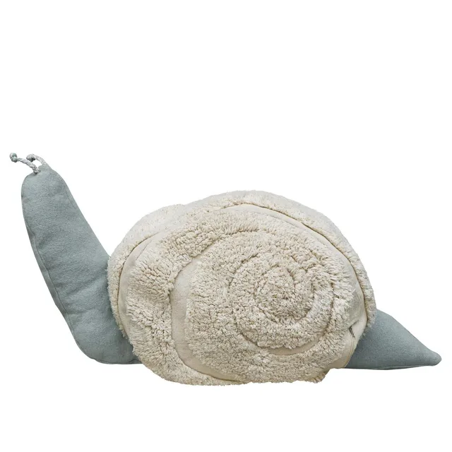 Lorena Canals Mr Snail pouf bambini cotone