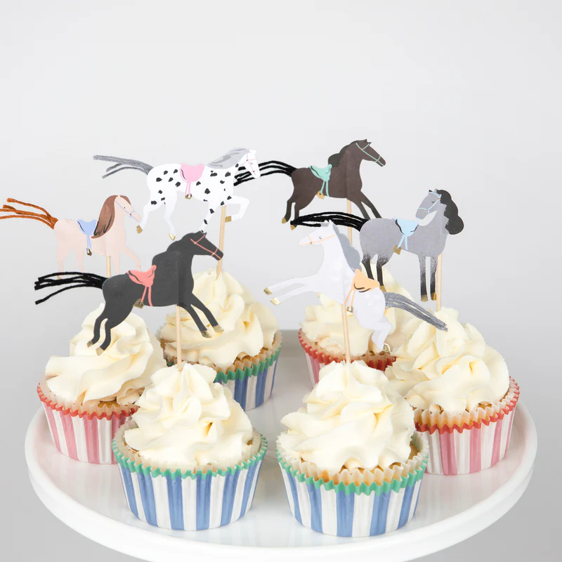 Meri Meri Maneggio kit cupcake 24 decorazioni