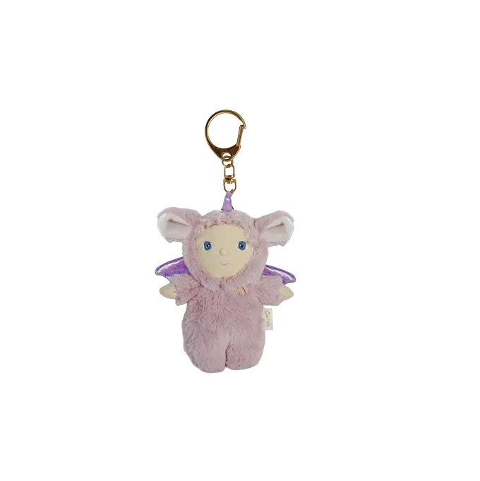 OlliElla Cozy Bag Charm Una Unicorn portachiavi peluche rosa