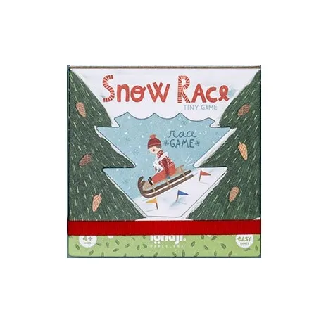 Londji Tiny Game Snow Race gioco da tavolo 2 giocatori