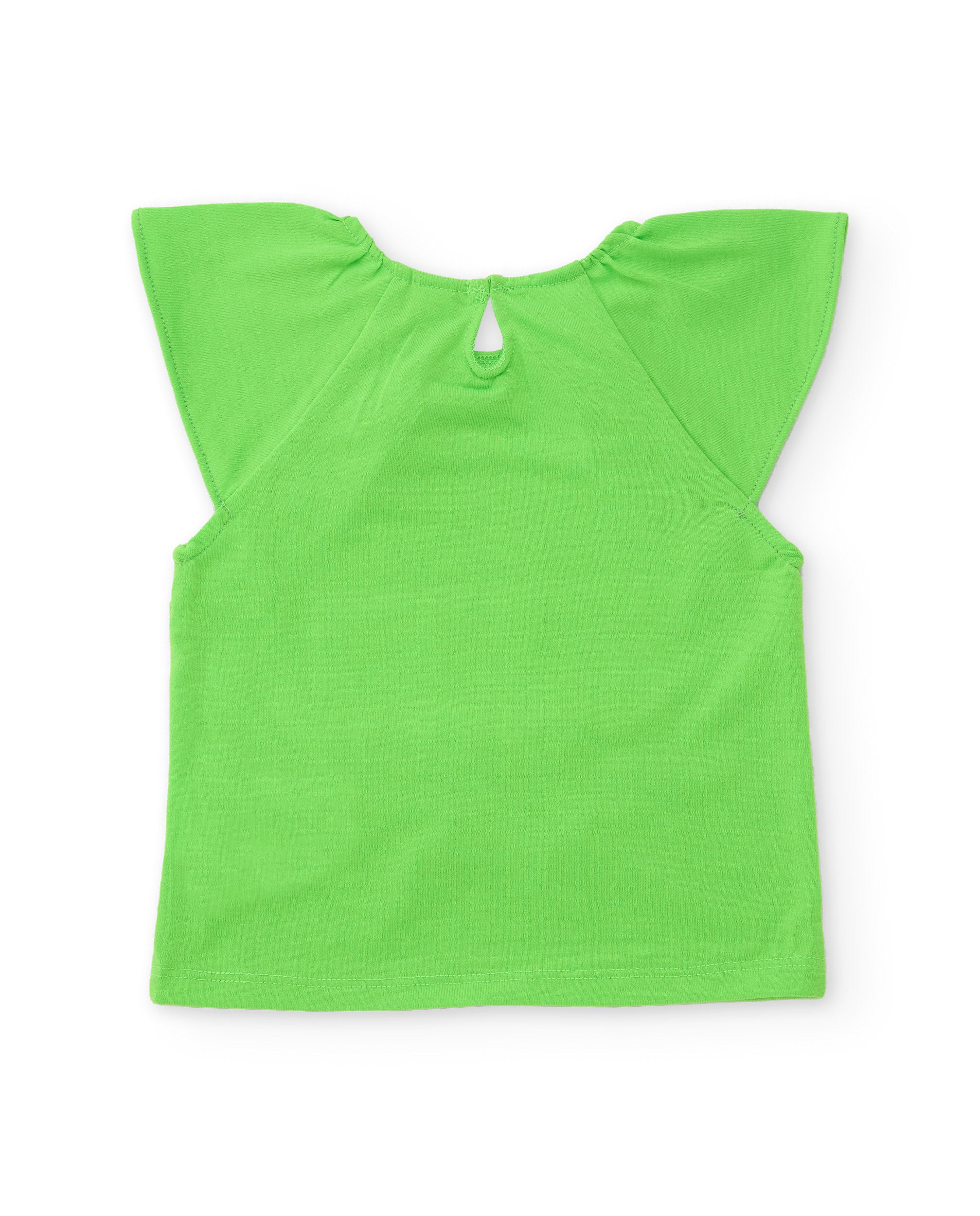 Tuc Tuc completo bambina verde maglia e leggings