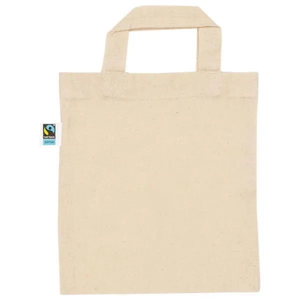 Goki borsetta cotone manici ecru 21x23 cm