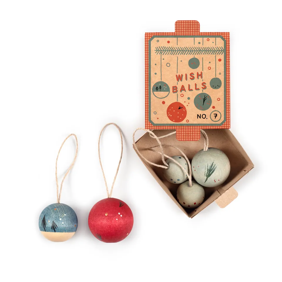 Grapat Ornaments N.7 Wish Balls decorazioni 5 pezzi