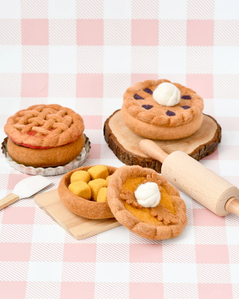 Tara Treasures Pumpkin Pie Torta Zucca in Feltro 11 cm