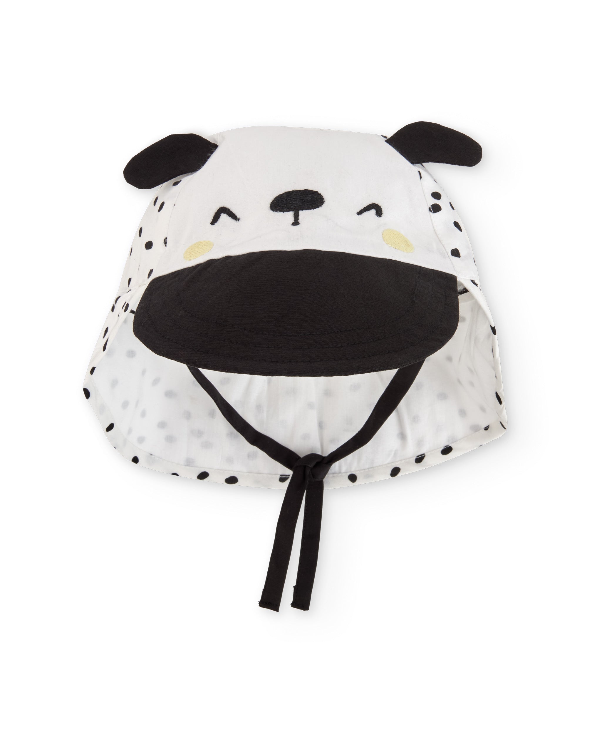 Tuc Tuc cappello neonato bianco animaletto visiera