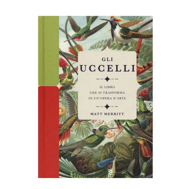 Il Castello Gli uccelli libro illustrato 110 pagine natura