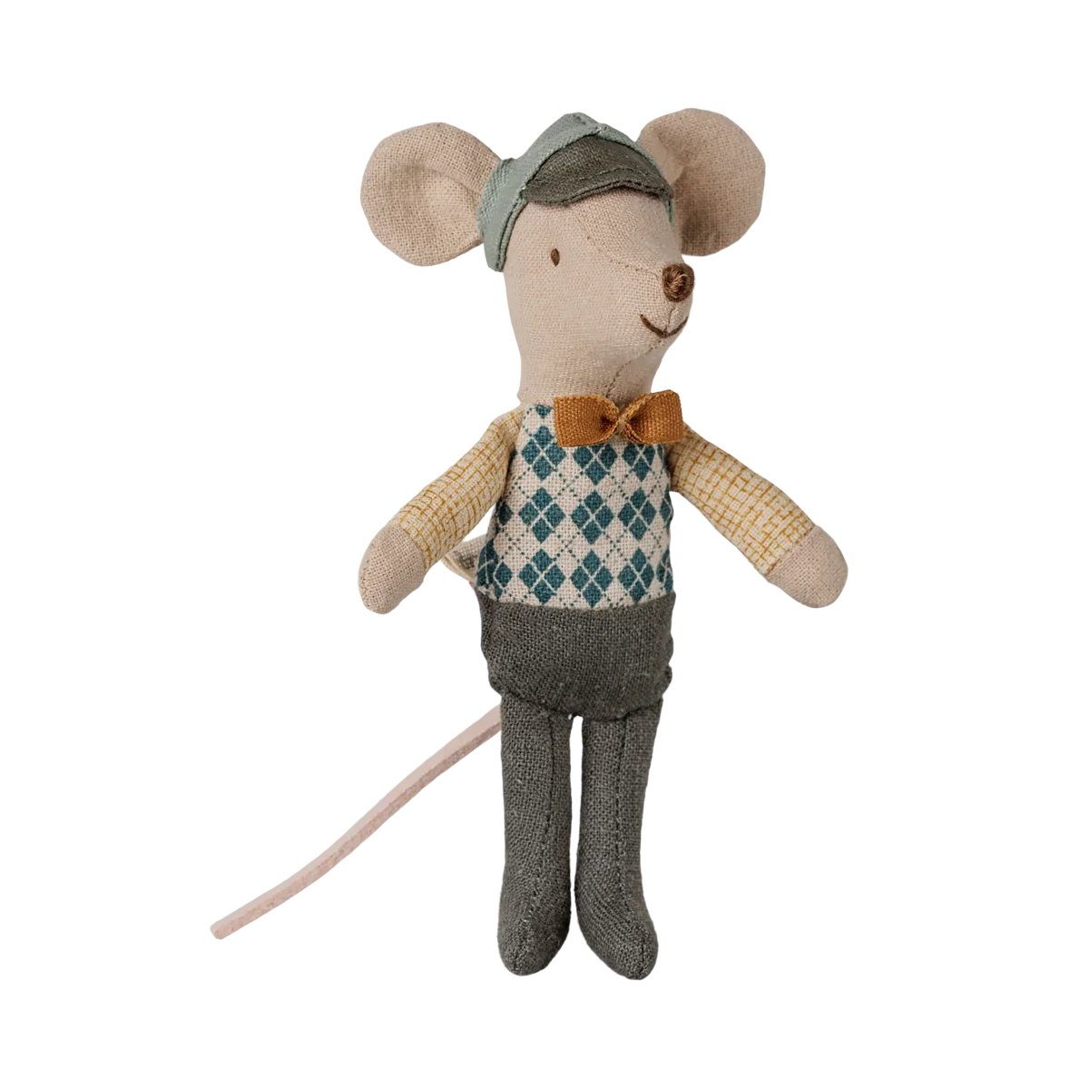 Maileg Little Brother Topino autista peluche cotone 10 cm