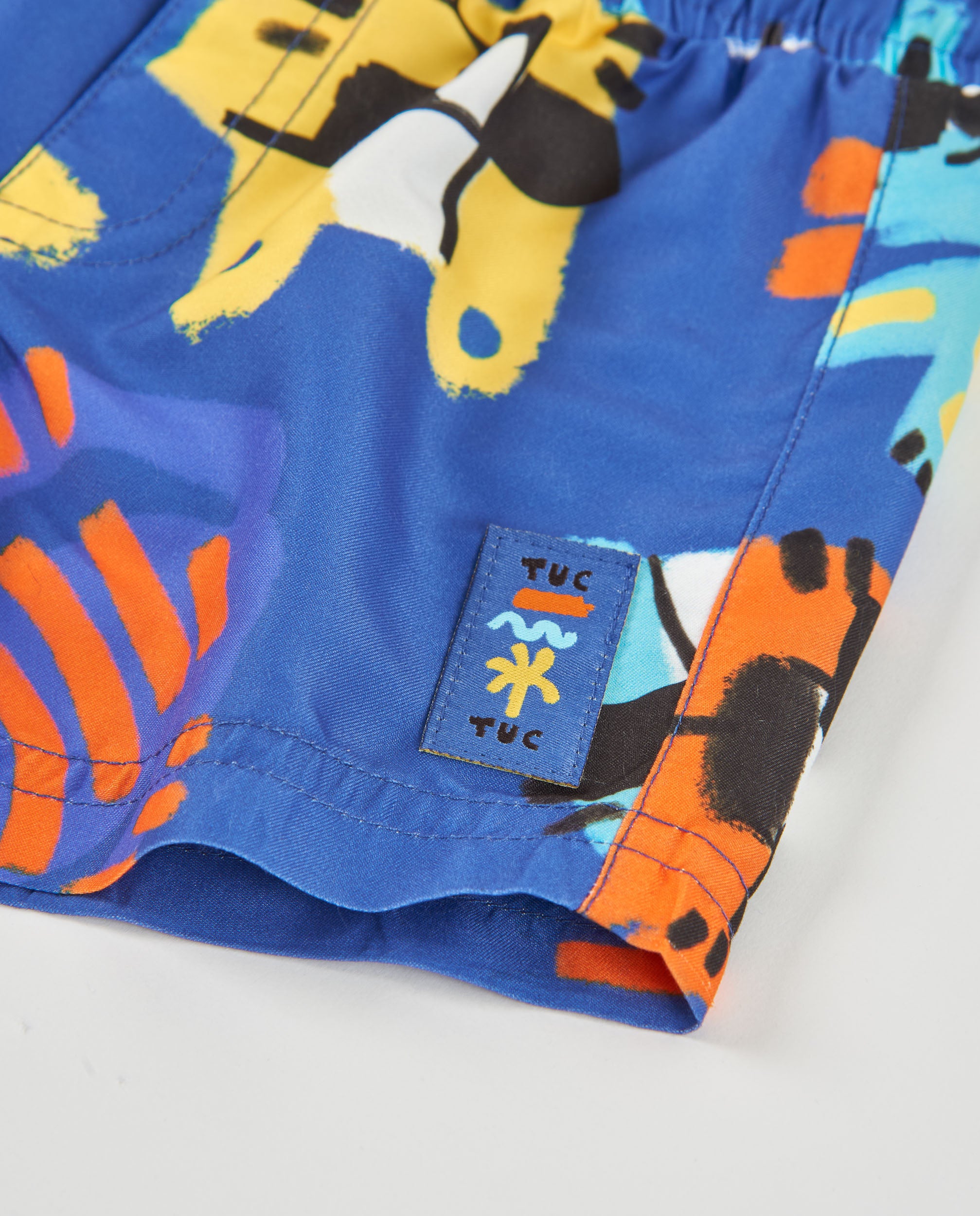 Tuc Tuc costume bambino lilla stampa tigre