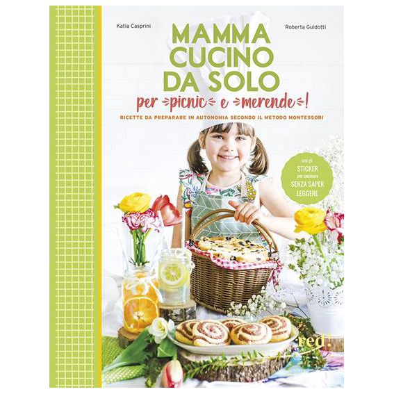 RED Mamma cucino da solo libro ricette picnic 2-6 anni