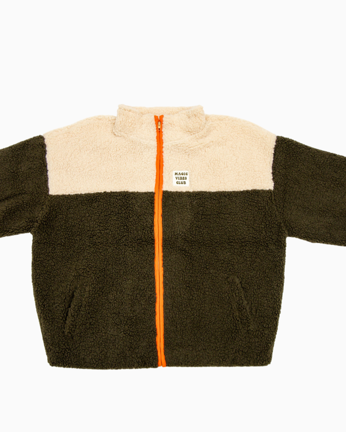 Ella and Rapha Teddy Jacket giacca teddy kaki taglia unica