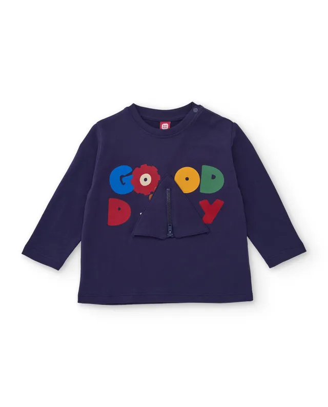 Tuc Tuc Good Wood maglietta bambino blu marino cotone