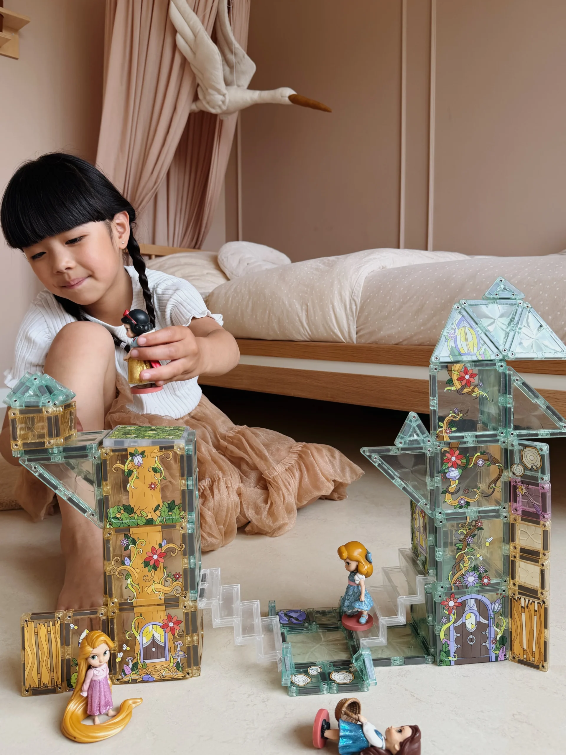 Cleverclixx Magic Forest Pack costruzioni magnetiche 65 pezzi