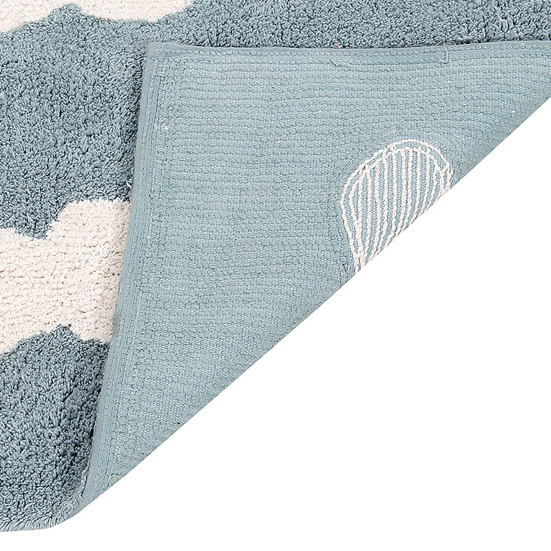 Lorena Canals tappeto lavabile nuvole azzurro 120x160