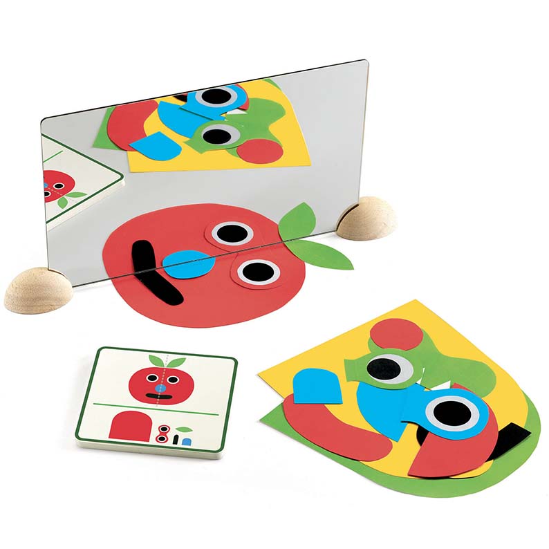Djeco Ze Mirror Faces gioco specchio 20 carte