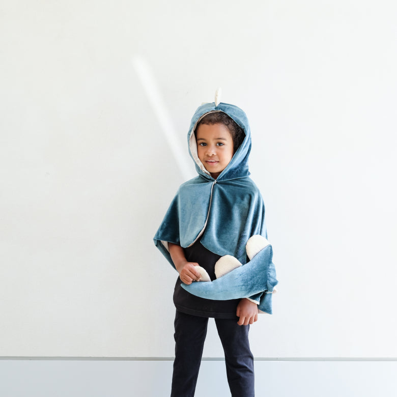 Mimi & Lula mantello costume dinosauro verde 53 cm