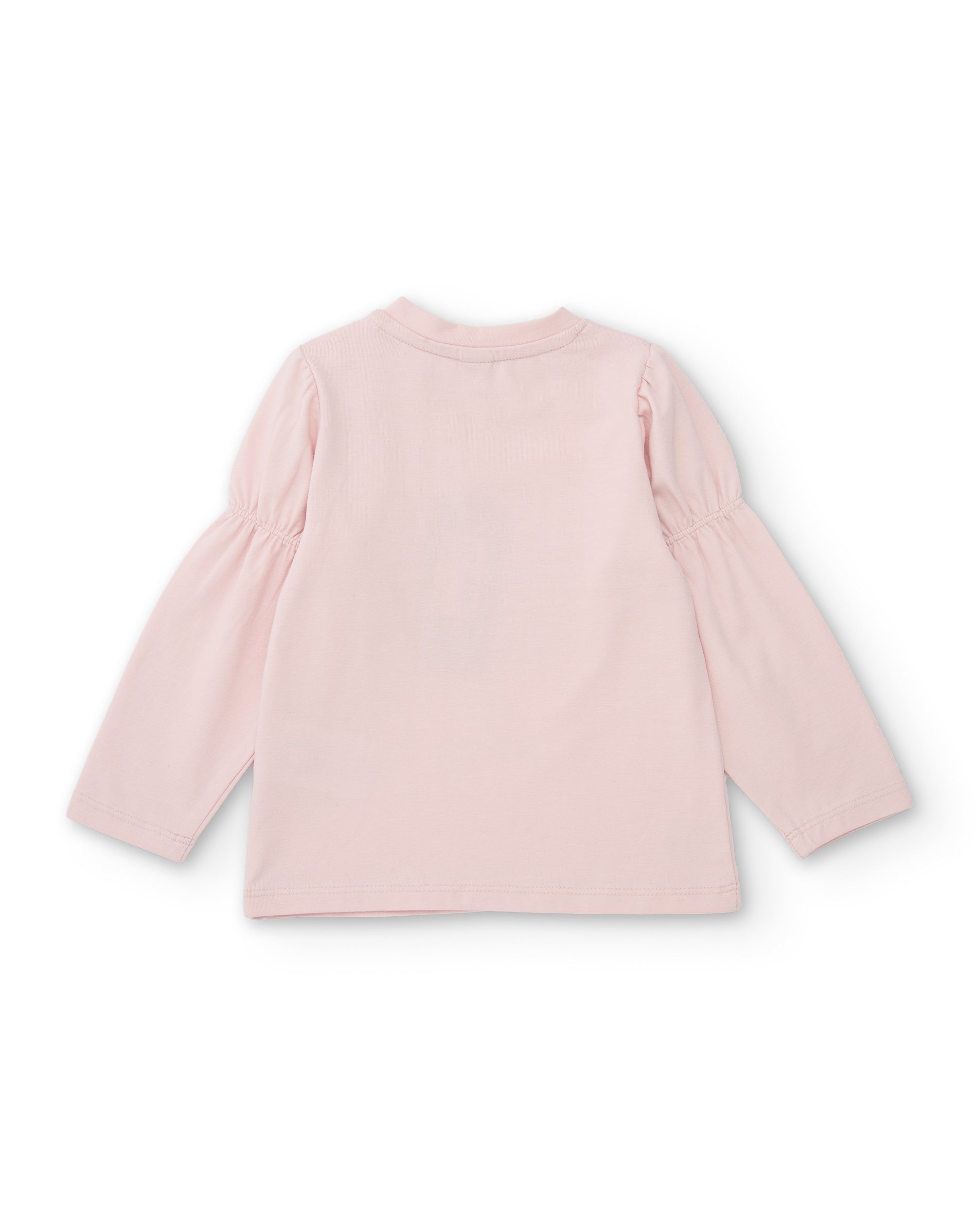 Tuc Tuc Maglia Bimba Cuore Paillettes Rosa Chiaro